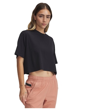 Playera deportiva para entrenamiento Under Armour UA Rival SS de mujer