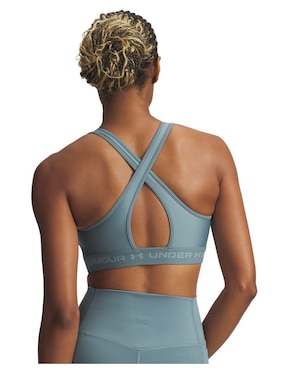 Top deportivo Under Armour Crossback Mid Bra para entrenamiento mujer