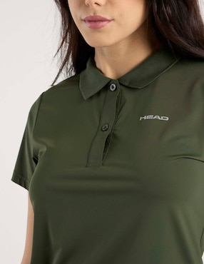 Playera tipo polo Head para mujer