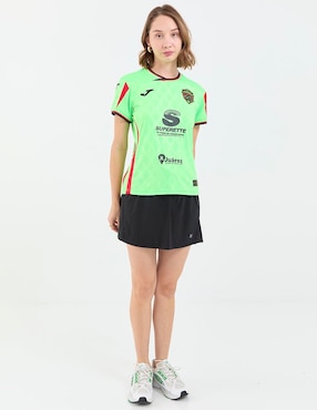 Jersey de Fútbol Club Juárez local manga corta Joma para mujer