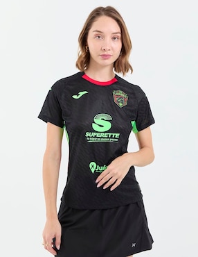 Jersey de Fútbol Club Juárez visitante manga corta Joma para mujer