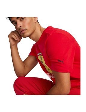 Playera deportiva casual Puma de hombre