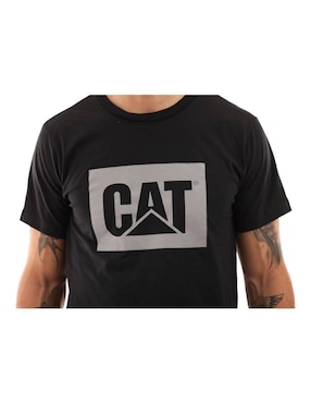Playera deportiva casual Caterpillar de hombre