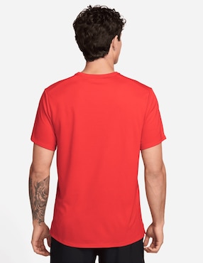 Playera deportiva para correr Nike Miler de hombre