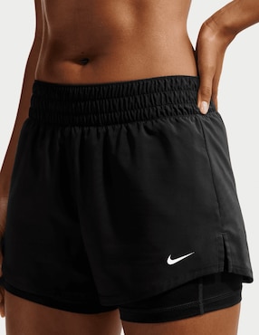 Short con bolsillos W Nike One Dri-FIT Mid 3in 2n1 Short Dx6011 para entrenamiento hombre