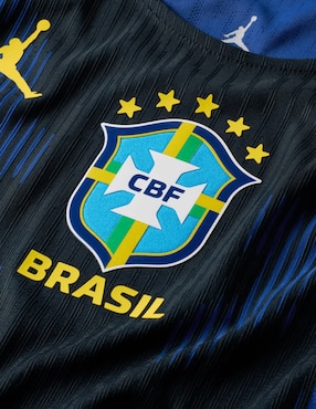 Jersey de Selección de fútbol de Brasil Mundial visitante jugador Nike para hombre
