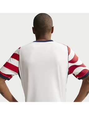 Jersey de Selección de fútbol de los Estados Unidos local manga corta Mundial Nike fan para hombre