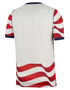 Jersey de Selección de fútbol de los Estados Unidos local manga corta Mundial Nike fan para hombre
