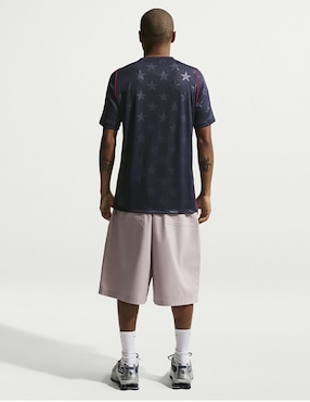 Jersey de Selección de fútbol de los Estados Unidos visitante manga corta Mundial Nike fan para hombre
