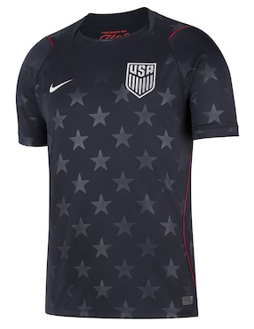 Jersey de Selección de fútbol de los Estados Unidos visitante manga corta Mundial Nike fan para hombre