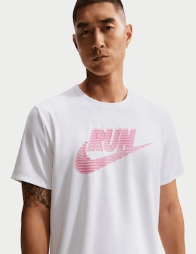 Playera deportiva para correr Nike M NK DF UV Miler Run Energy SS IF947 de hombre