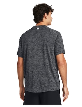 Playera deportiva para entrenamiento Under Armour Ua Tech Textured ss para hombre