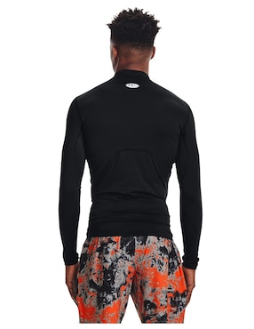 Playera deportiva para entrenamiento Under Armour UA CG Armour Comp Mock de hombre
