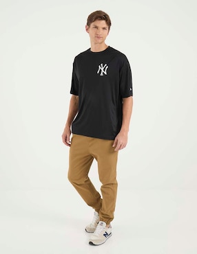Playera deportiva para béisbol New Era MLB ESSENTIALS New York Yankees de hombre