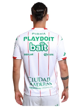 Jersey de Club Necaxa local manga corta Pirma para hombre