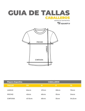 Playera deportiva para entrenamiento Squadra de hombre