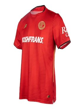 Playera deportiva para fútbol New Balance Club deportivo Toluca para hombre