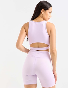 Top deportivo Reebok para entrenamiento mujer