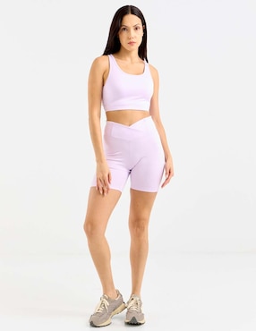 Top deportivo Reebok para entrenamiento mujer