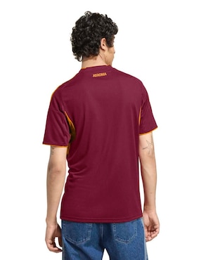 Jersey de A.S Roma local manga corta Adidas para hombre