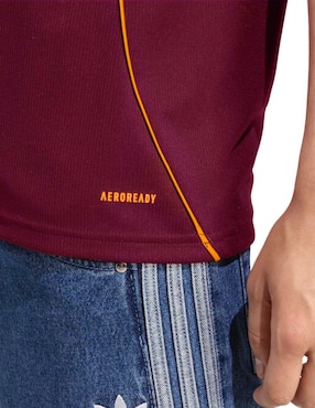 Jersey de A.S Roma local manga corta Adidas para hombre