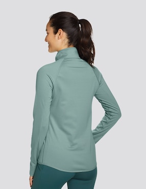 Sudadera Eddie Bauer con cierre para mujer