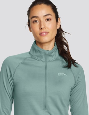 Sudadera Eddie Bauer con cierre para mujer