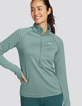 Sudadera Eddie Bauer con cierre para mujer