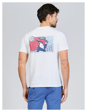 Playera deportiva para tennis Original Penguin de hombre