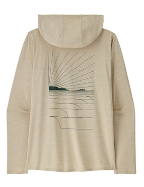 Playera deportiva outdoor Patagonia Cap Cool Daily Graphic de mujer