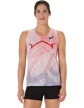 Tank top para correr Asics de mujer