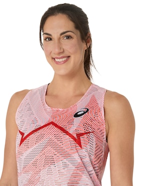 Tank top para correr Asics de mujer