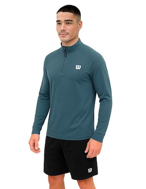 Sudadera Wilson Long Sleeve con abertura para hombre