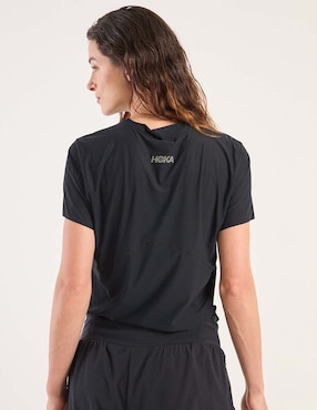 Playera deportiva para correr Hoka de mujer
