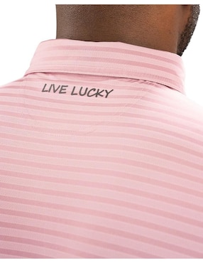 Playera tipo polo Black Clover para hombre