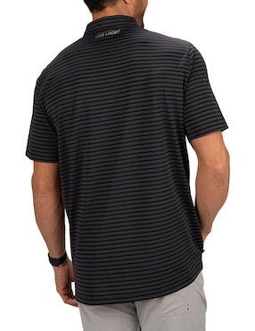 Playera tipo polo casual Black Clover para hombre