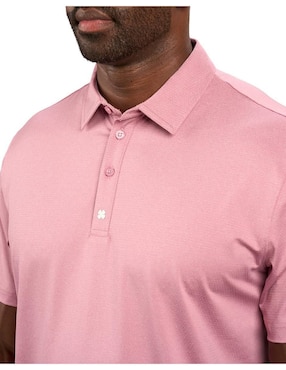 Playera tipo polo casual Black Clover para hombre
