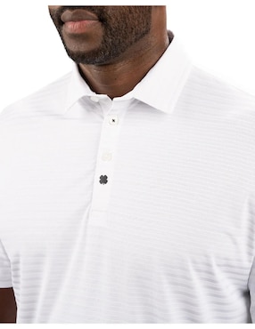 Playera tipo polo Black Clover para hombre