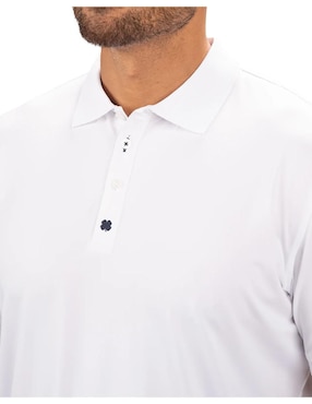 Playera tipo polo Black Clover para hombre