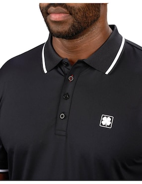 Playera tipo polo Black Clover para hombre