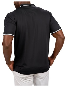 Playera tipo polo Black Clover para hombre