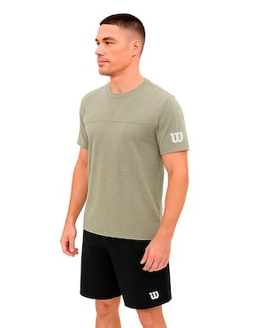 Playera deportiva para entrenamiento Wilson de hombre