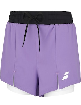 Short bolsa oculta Babolat para pádel mujer