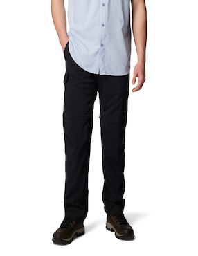Pantalón convertible Columbia estampado liso para hombre