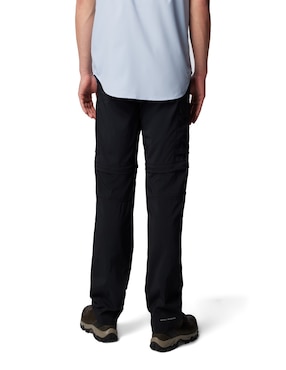 Pantalón convertible Columbia estampado liso para hombre