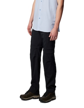 Pantalón convertible Columbia estampado liso para hombre
