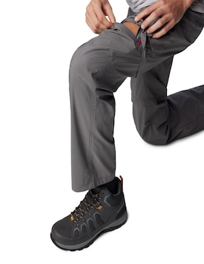 Pantalón convertible Columbia estampado liso para hombre