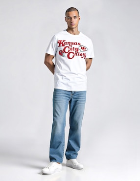 Playera deportiva para fútbol americano Pro Standard Kansas City Chiefs de hombre
