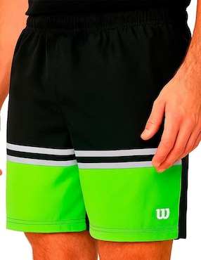 Short con malla Wilson para entrenamiento hombre