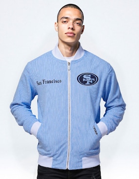 Chamarra para fútbol americano Pro Standard San Francisco 49ers NFL para hombre
